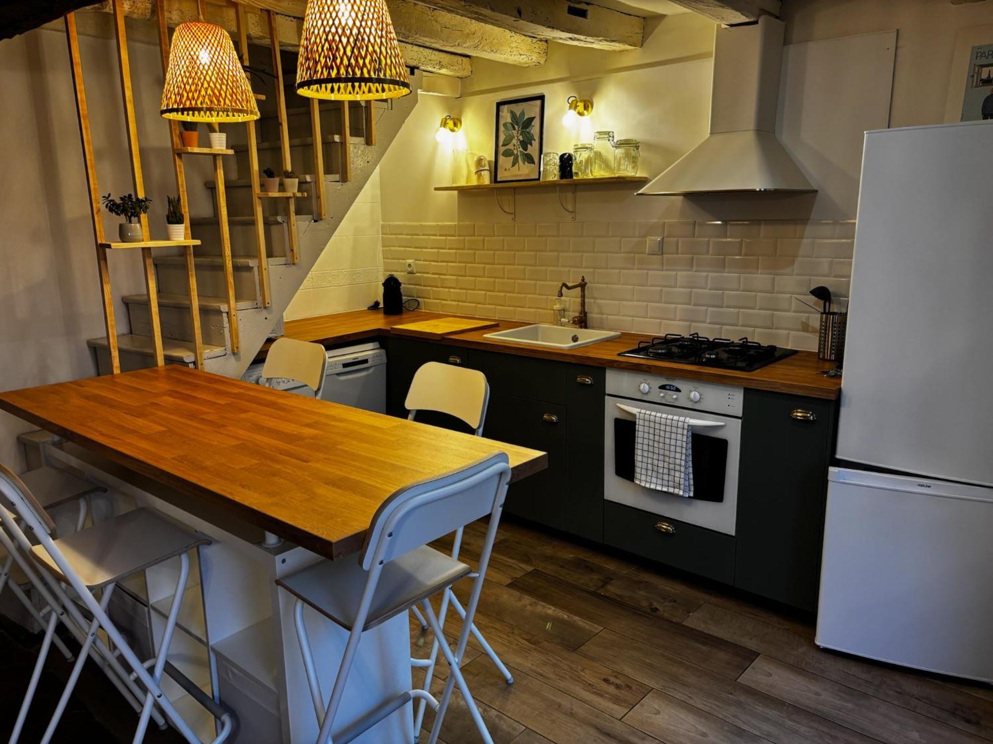Chaleureux 2ch 3lits Centre Apartment *